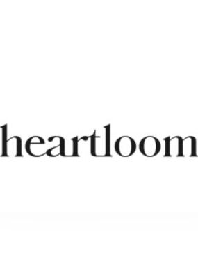 Heartloom Black Serif Logo Graphic